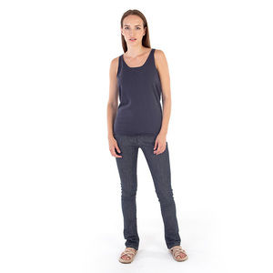 A-K-R-I-S STEEL BLUE TANK TOP | WOMENS SIZE L